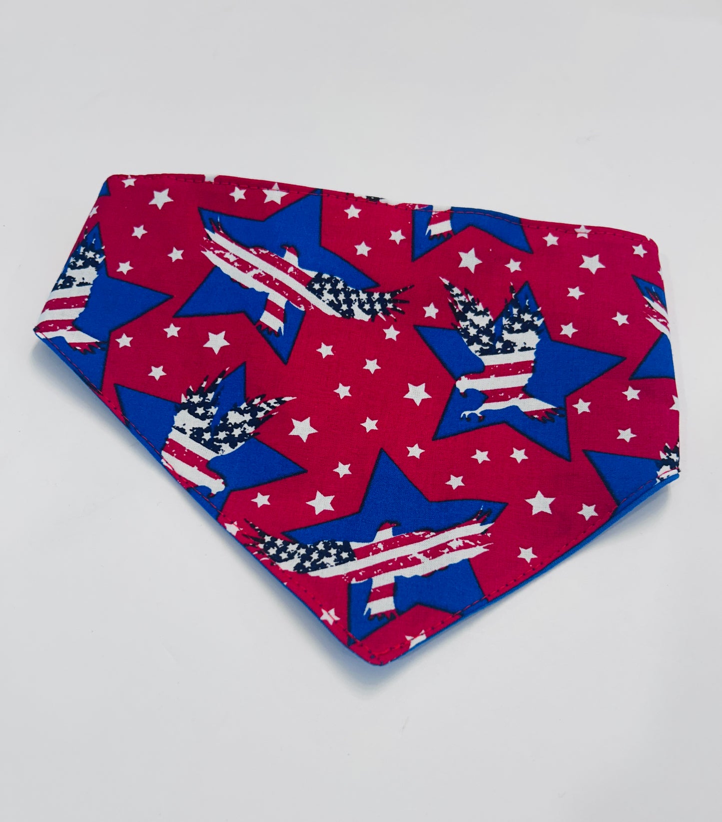 Red, White & Blue Stars Dog Bandana