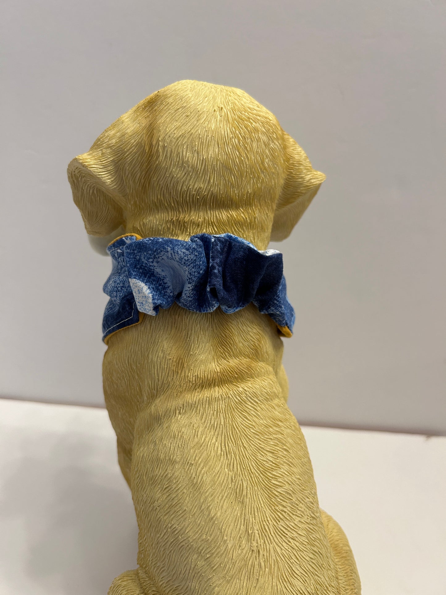 Patchwork Daisy & Denim Dog Scrunchy Bandana